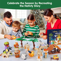 Nativity Advent Calendar Set