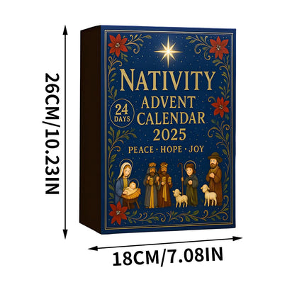 Nativity Mini Ornament Advent Calendar