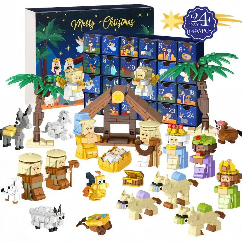 Nativity Advent Calendar Set